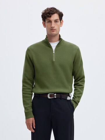 SELECTED Sweater 'SLHDANE' in Green: front