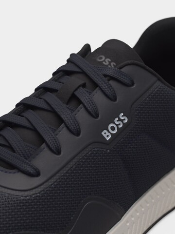 BOSS Matalavartiset tennarit 'Titanium' värissä sininen