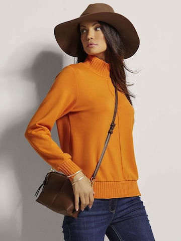 Sweat-shirt MADELEINE en orange