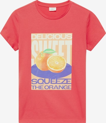 s.Oliver T-Shirt in Rot: Vorderseite
