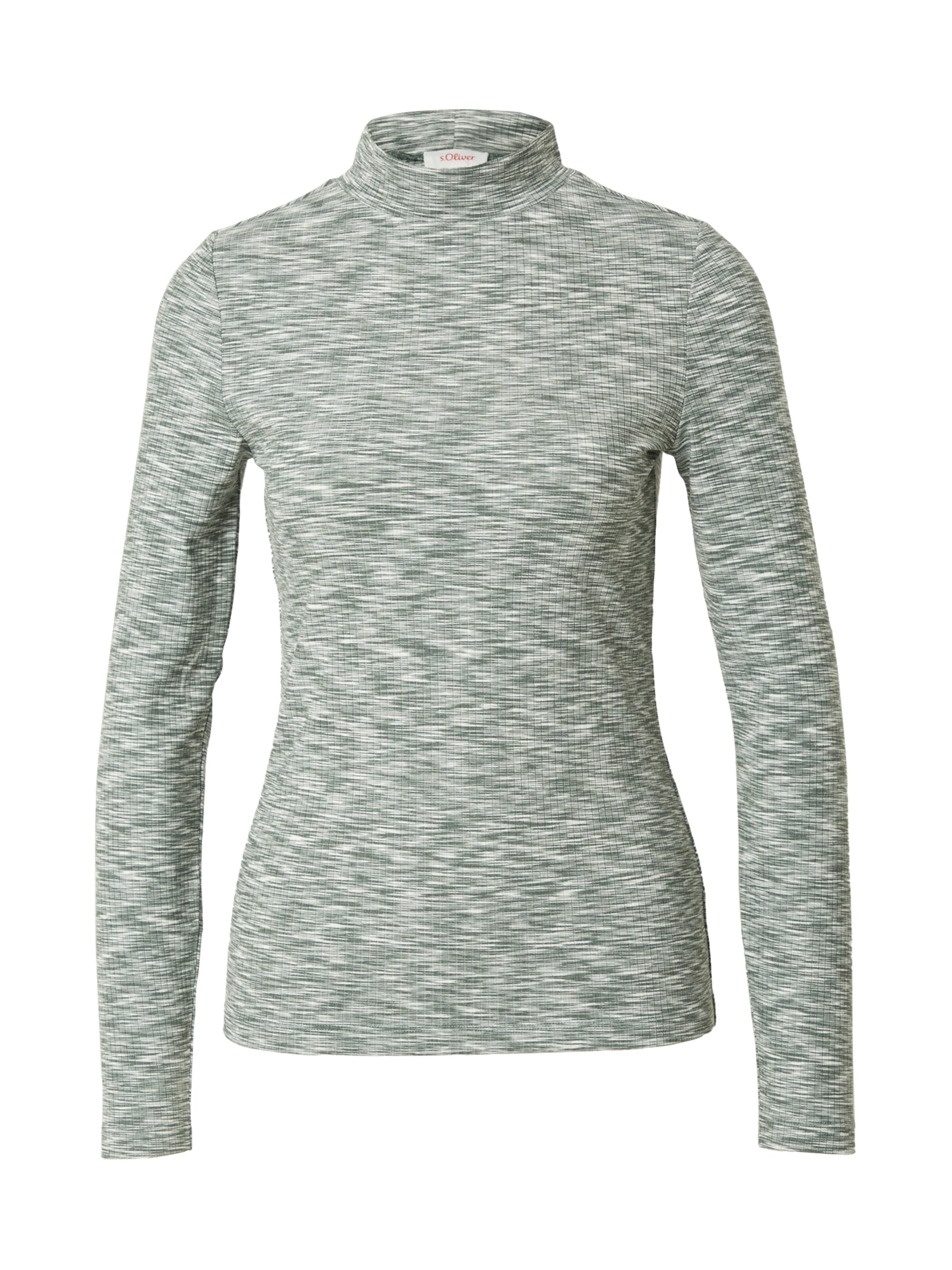 s.Oliver Тениска в зелено: отпред