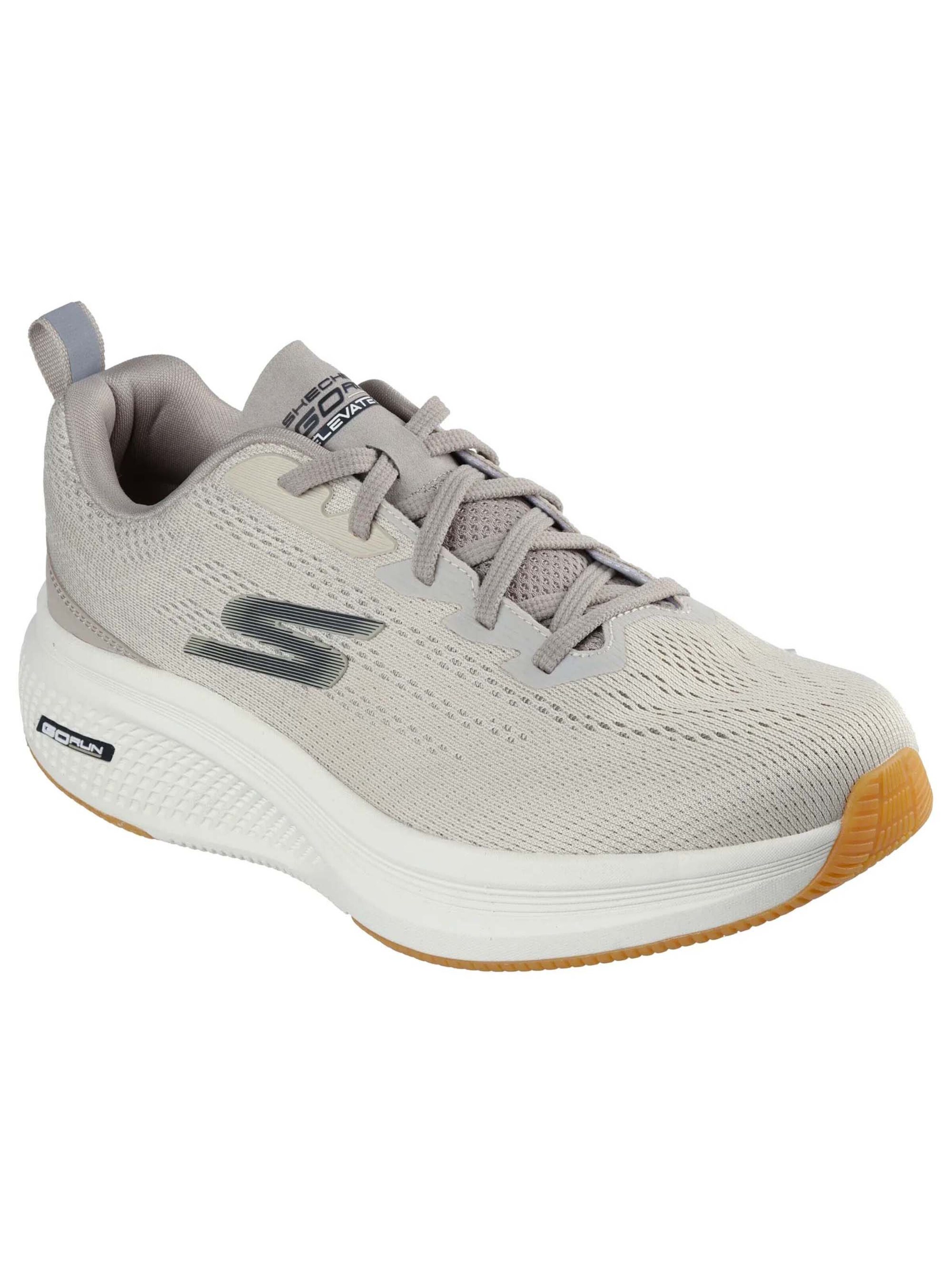 SKECHERS Sneakers laag 'Go Run Elevate 2.0 - Fluid Mo' in Grijs: voorkant
