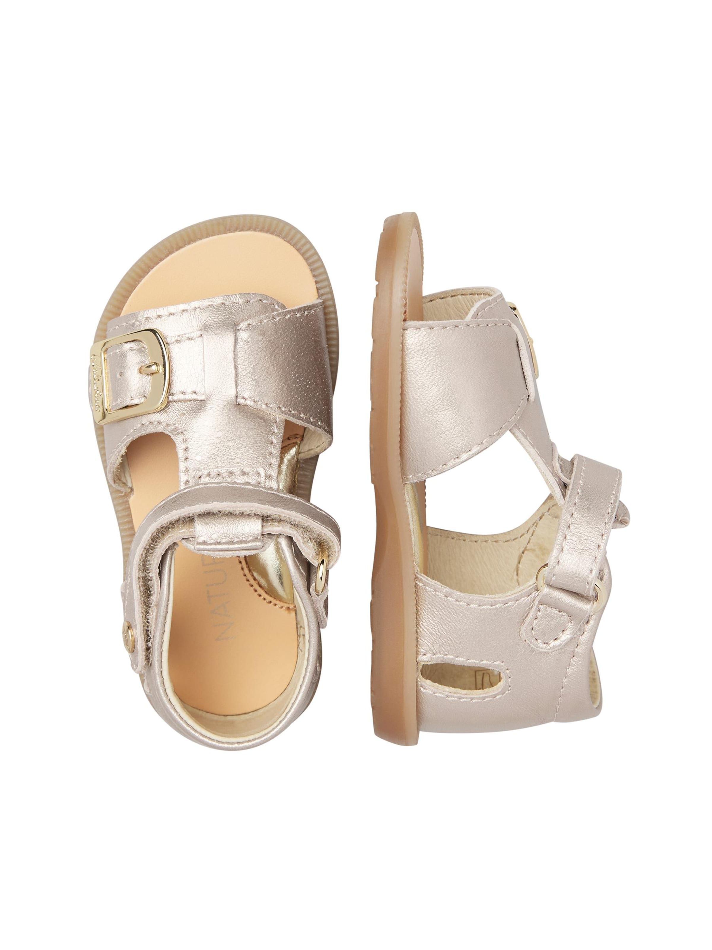 NATURINO Sandalen 'QUARZO' in Roze