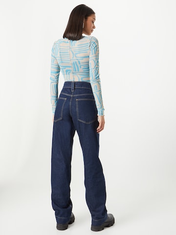 FRAME Loosefit Jeans in Blau