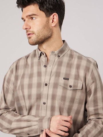 Deeluxe Regular fit Overhemd in Beige