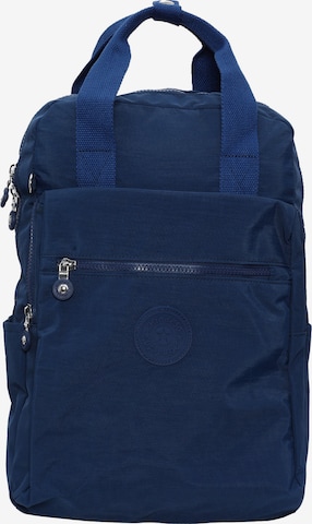Mindesa Backpack in Blue: front