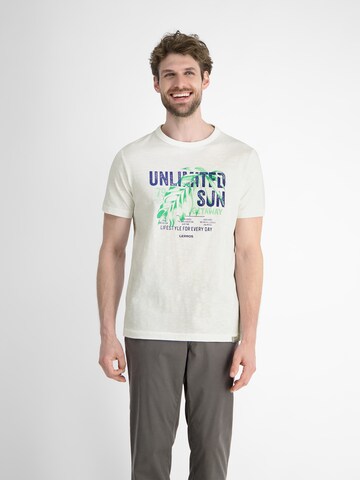 LERROS Shirt in Wit: voorkant