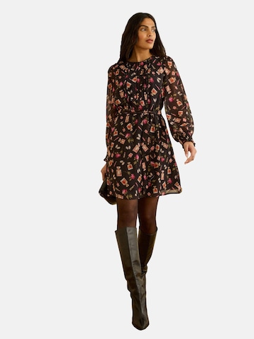 Abito di love & roses in nero: frontale