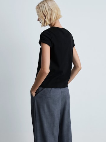 MANGO Shirt 'RITA' in Zwart