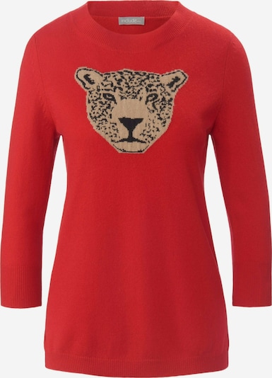 include Pullover in rostrot, Produktansicht