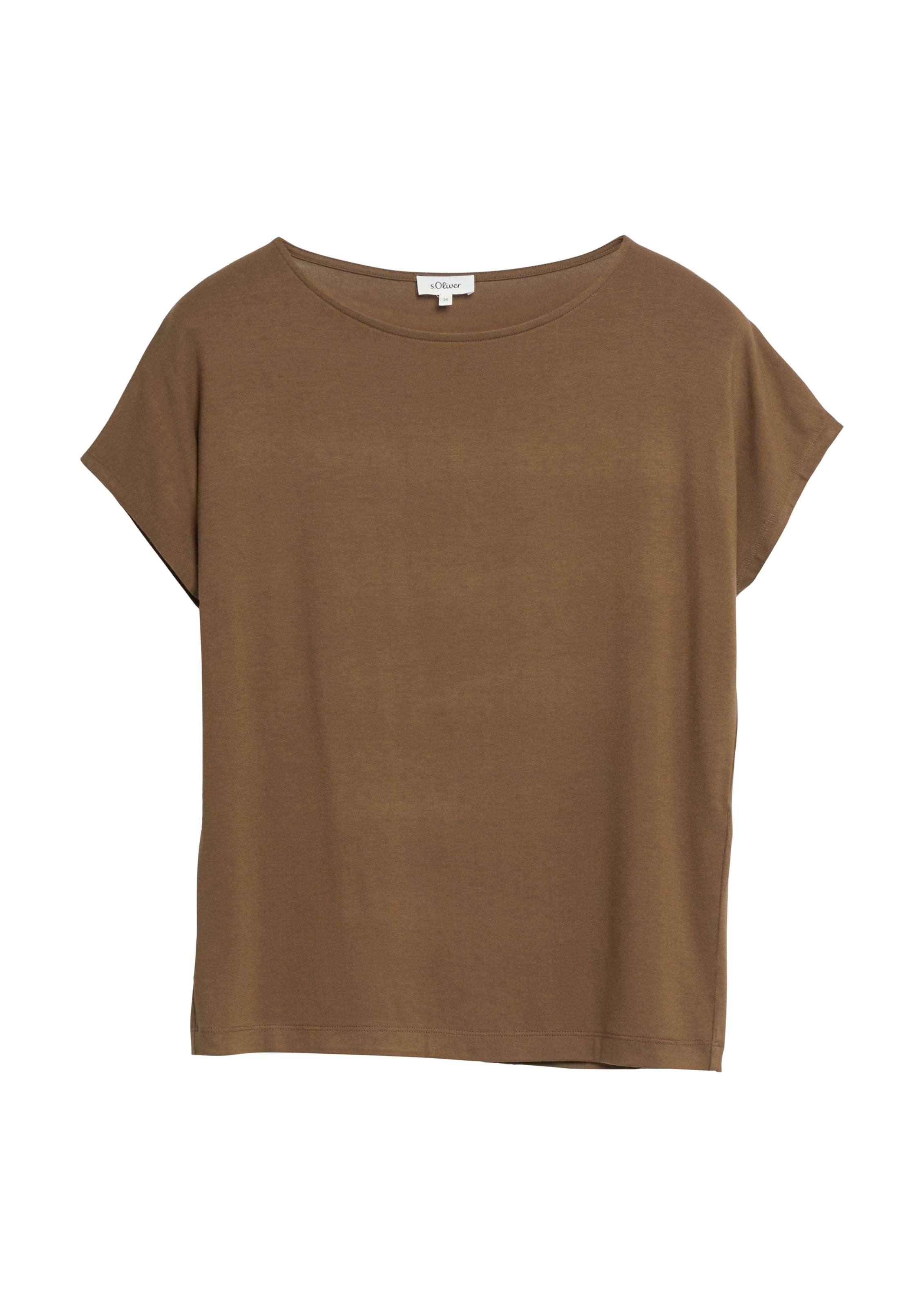 T-shirt s.Oliver en marron : devant