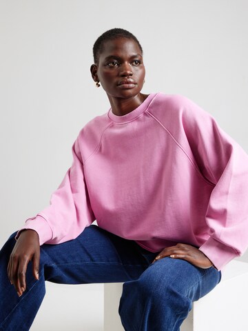 & Other Stories Sweatshirt in Pink: front
