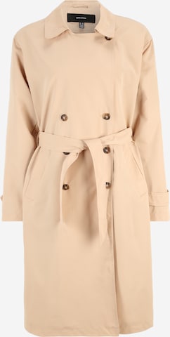 Vero Moda Tall Between-seasons coat in Beige: front