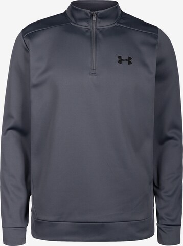 Felpa sportiva di UNDER ARMOUR in grigio: frontale