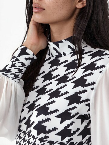 MSN Collection Jurk in Wit