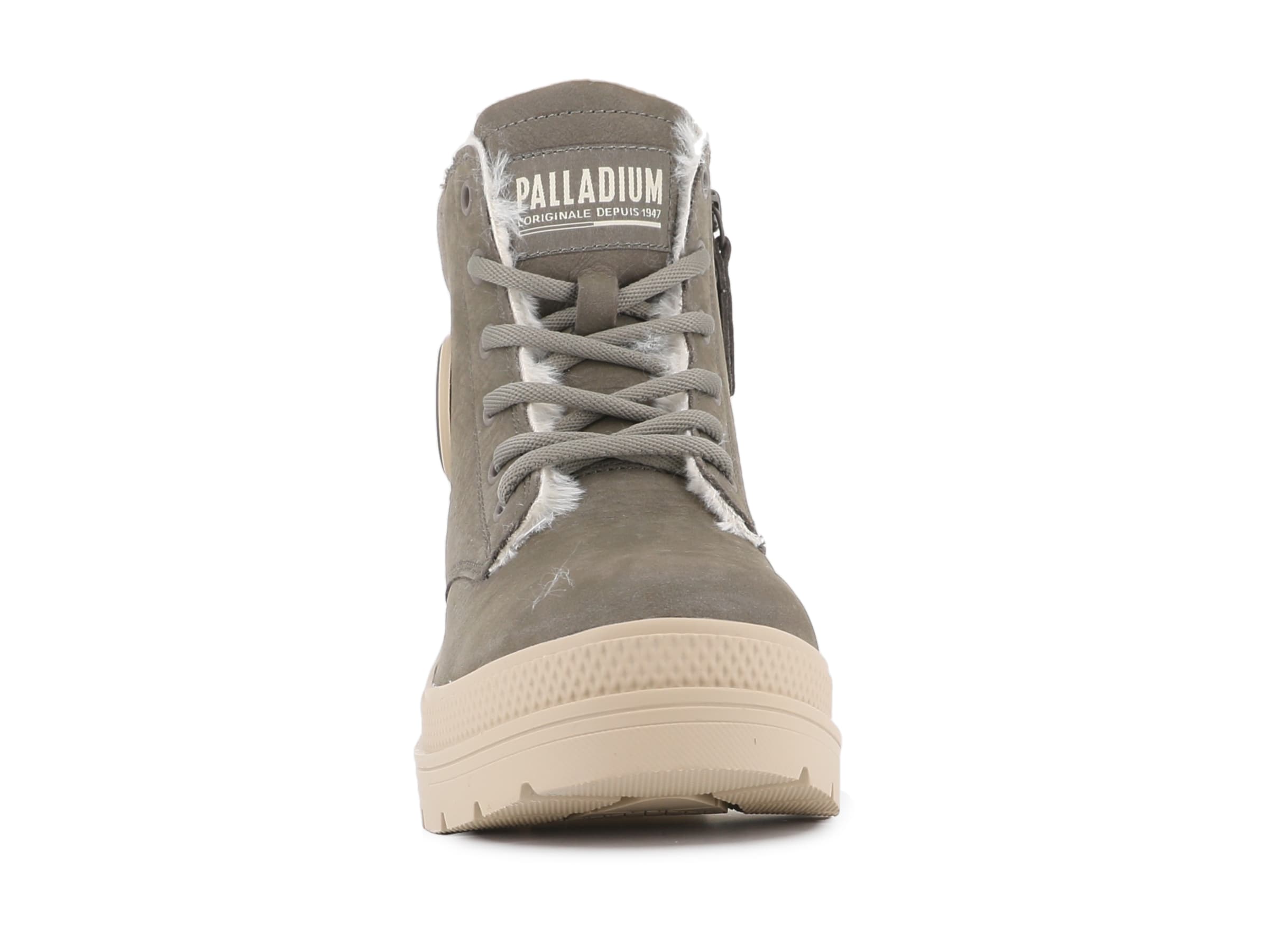 Palladium Schnürstiefel 'Pallarise' in Beige