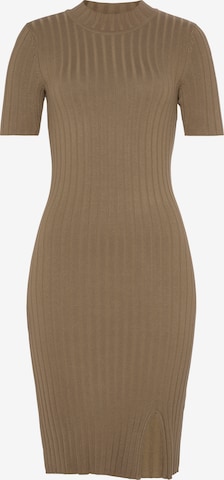 AJC Strickkleid in Beige: Vorderseite