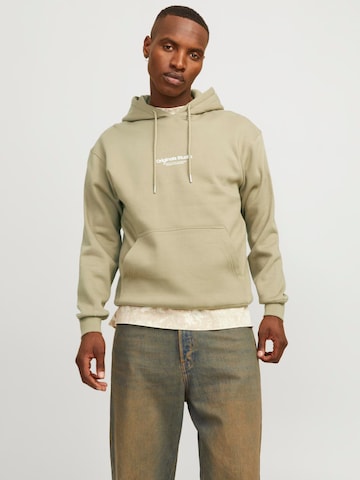 JACK & JONES Sweatshirt 'JORVesterbro' in Grijs: voorkant