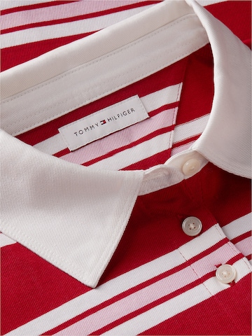 TOMMY HILFIGER Poloshirt in Rot