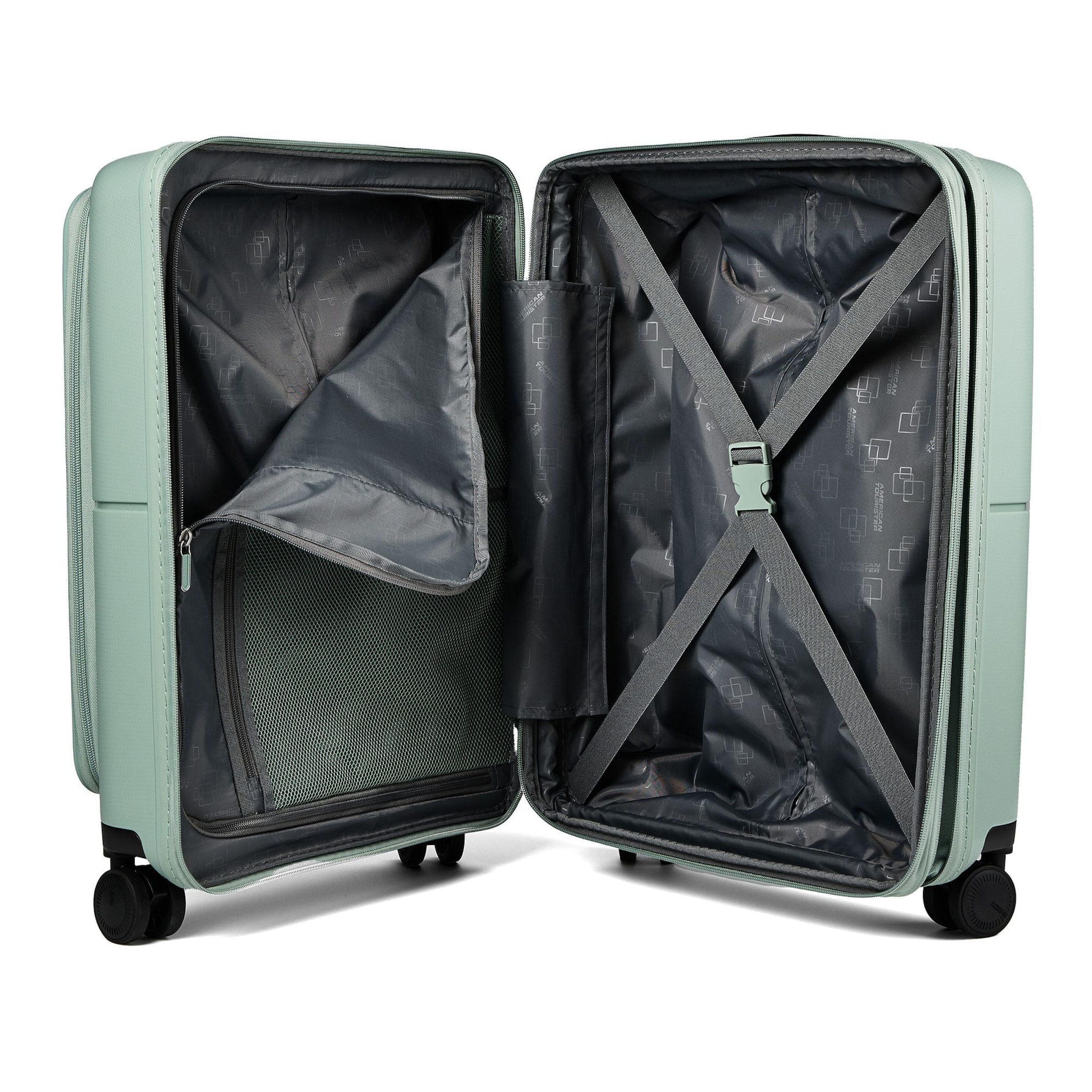 American Tourister Trolley 'Dashpop' in Green