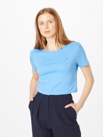 T-shirt TOMMY HILFIGER en bleu : devant