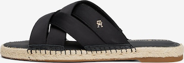 TOMMY HILFIGER Pantolette in Schwarz: Vorderseite