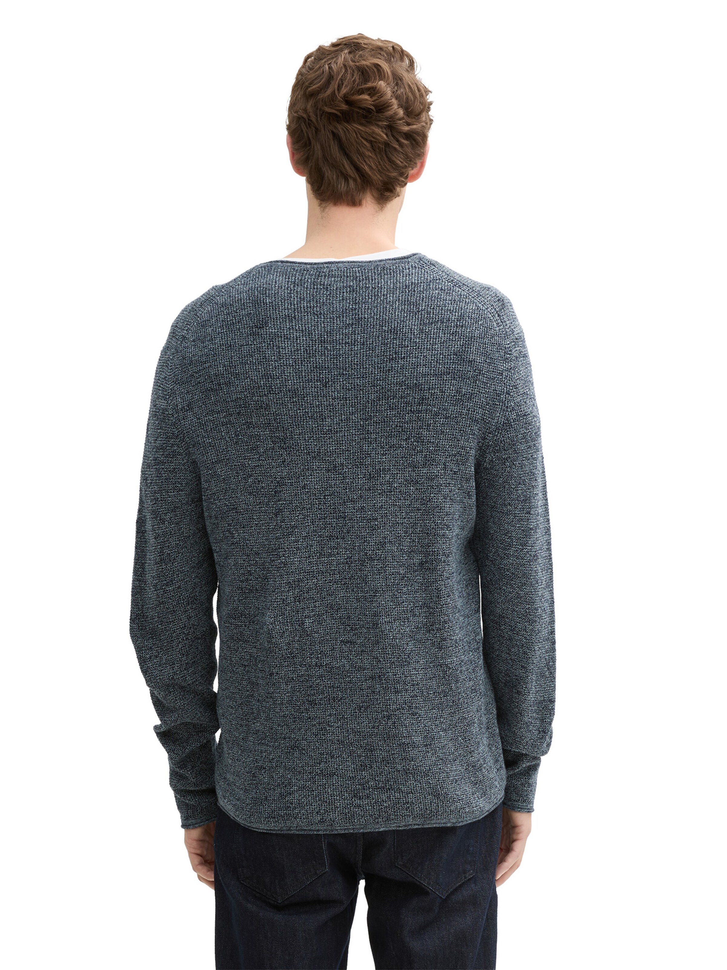 TOM TAILOR Sweater in Grey