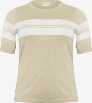 KAFFE CURVE Pullover 'KClizzy' in Beige: Vorderseite