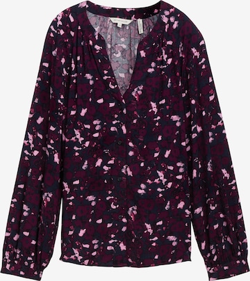 Chemisier TOM TAILOR en violet : devant