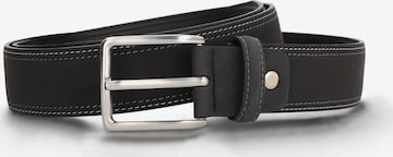 nae Vegan Shoes Gürtel 'Gavet' in Schwarz: Vorderseite