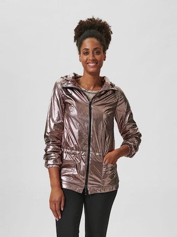MADELEINE Between-season jacket in Beige: front