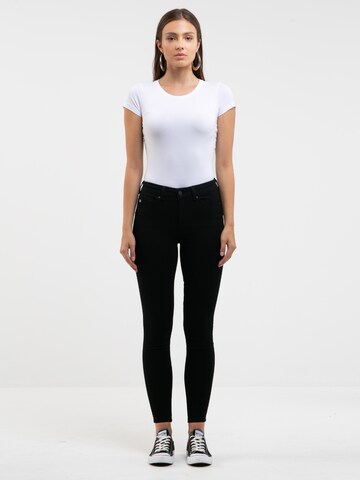 BIG STAR Skinny Jeans 'Melinda' in Zwart