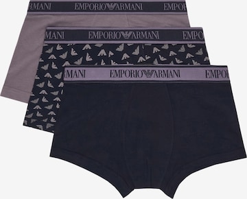 Boxers Emporio Armani en bleu : devant