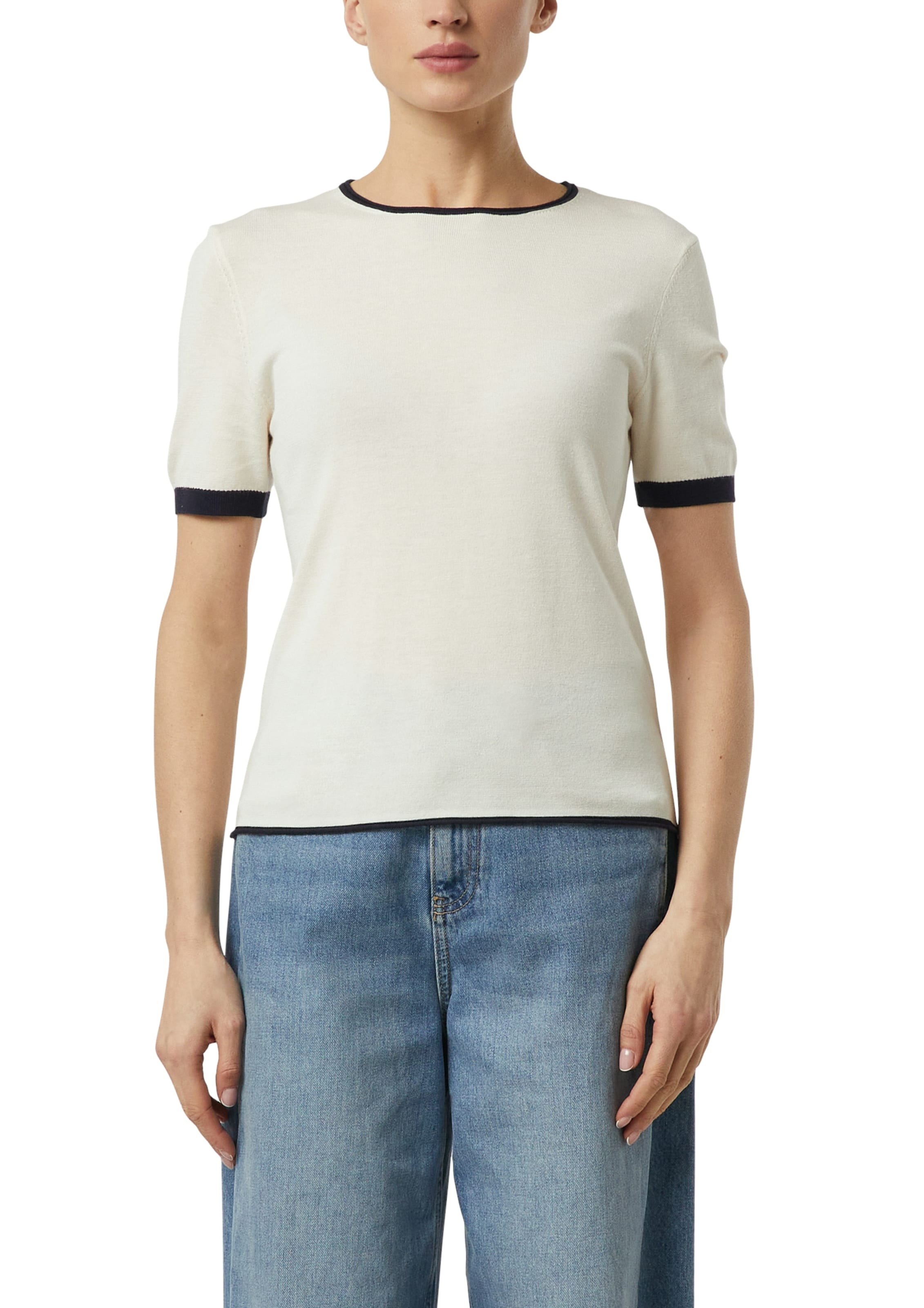 COMMA Pullover i hvid: forside