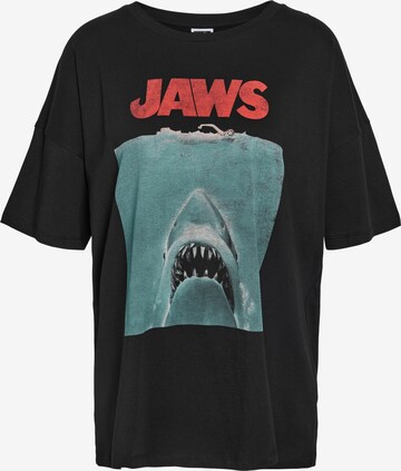 Noisy may Shirt 'IDA JAWS' in Zwart: voorkant