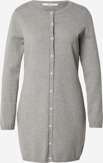 ABOUT YOU Pletena haljina 'Margarete' u siva melange, Pregled proizvoda