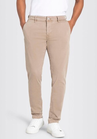 MAC Chino Pants in Beige: front