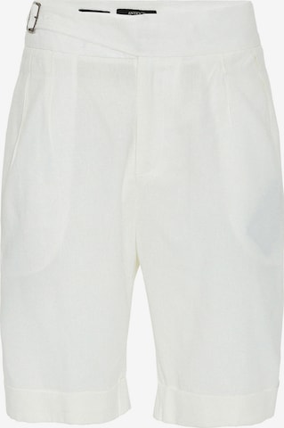 balta Antioch Standartinis Klostuotos kelnės: priekis