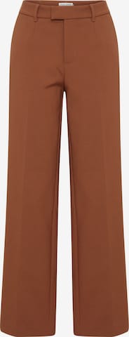Pantalon à plis 'Bindy' PULZ Jeans en marron : devant
