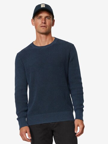 Pull-over Marc O'Polo en bleu : devant