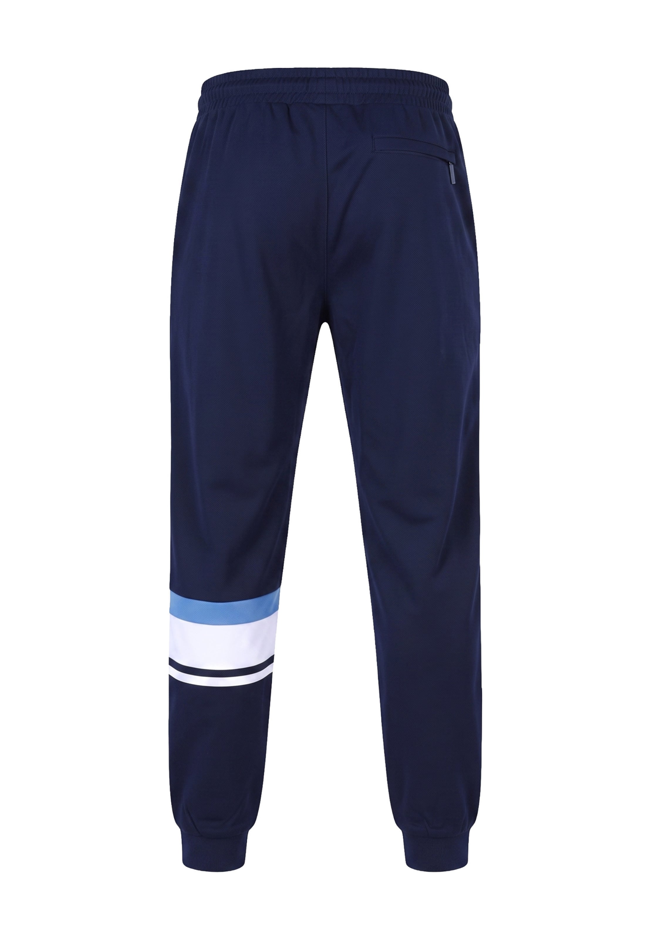 Sergio Tacchini Tapered Broek 'Camarindo' in Blauw