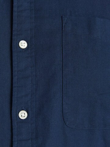 Jack & Jones Plus Regular Fit Hemd 'Oxford' in Blau