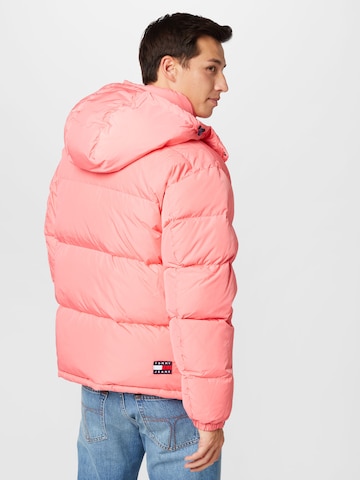 Tommy Jeans Χειμερινό μπουφάν 'Alaska' σε ροζ