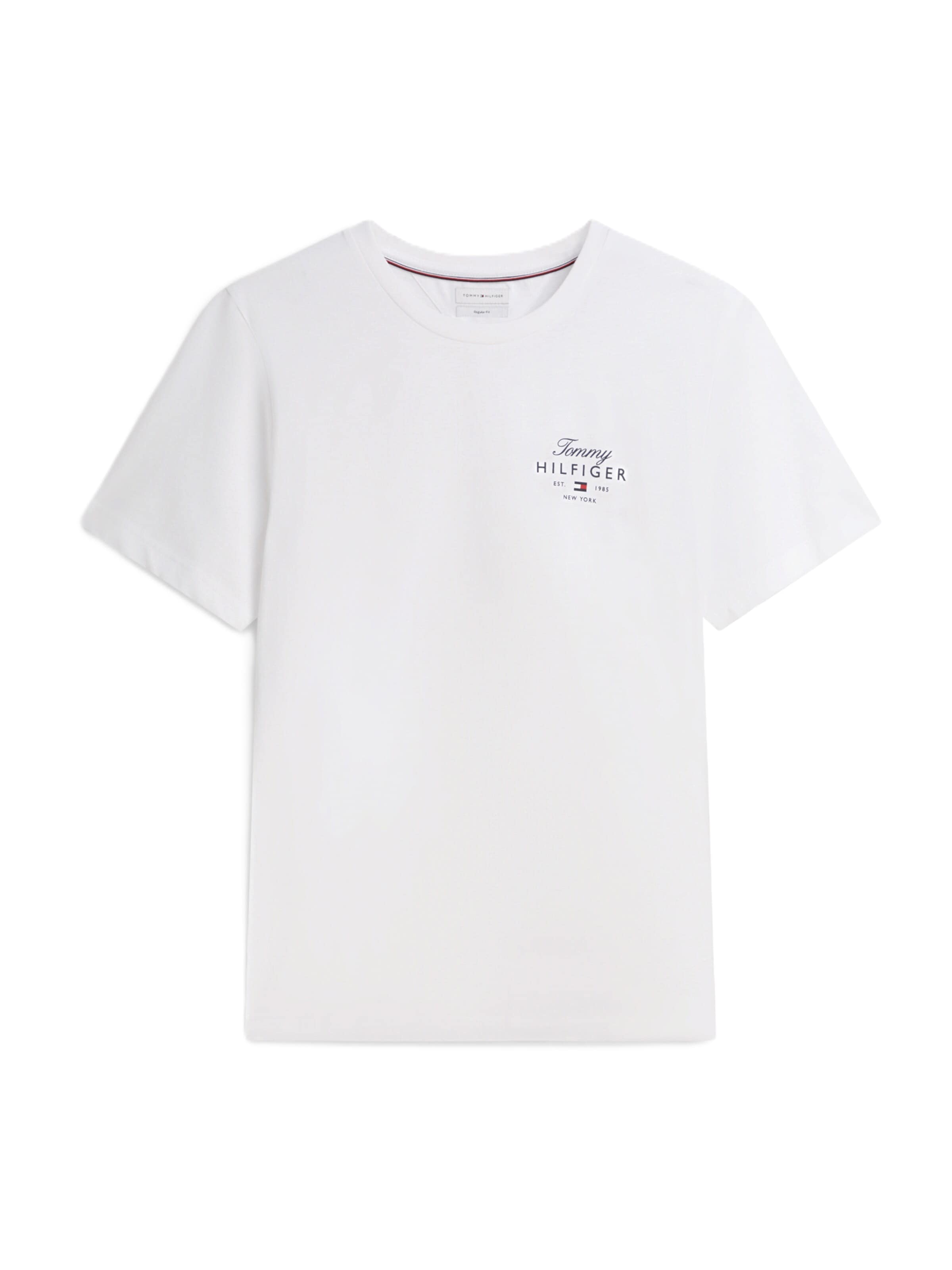 TOMMY HILFIGER Футболка 'Logo' в Белый: спереди