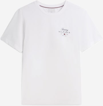 TOMMY HILFIGER Футболка 'Logo' в Белый: спереди