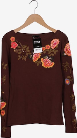 BOGNER Langarmshirt S in Braun: Vorderseite