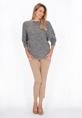 Usha - Pullover em cinzento