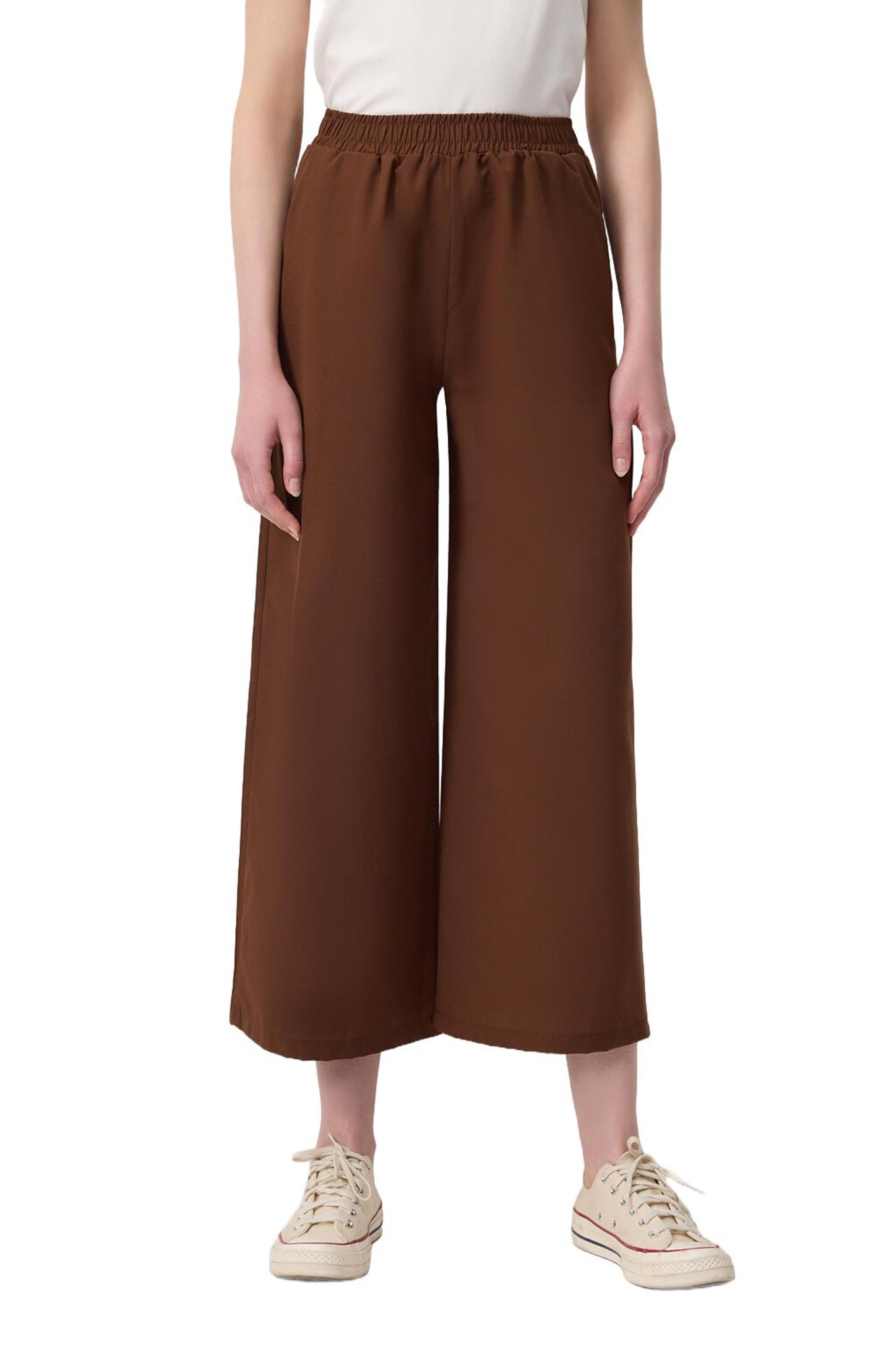 Touche Prive Wide leg Trousers in Brown