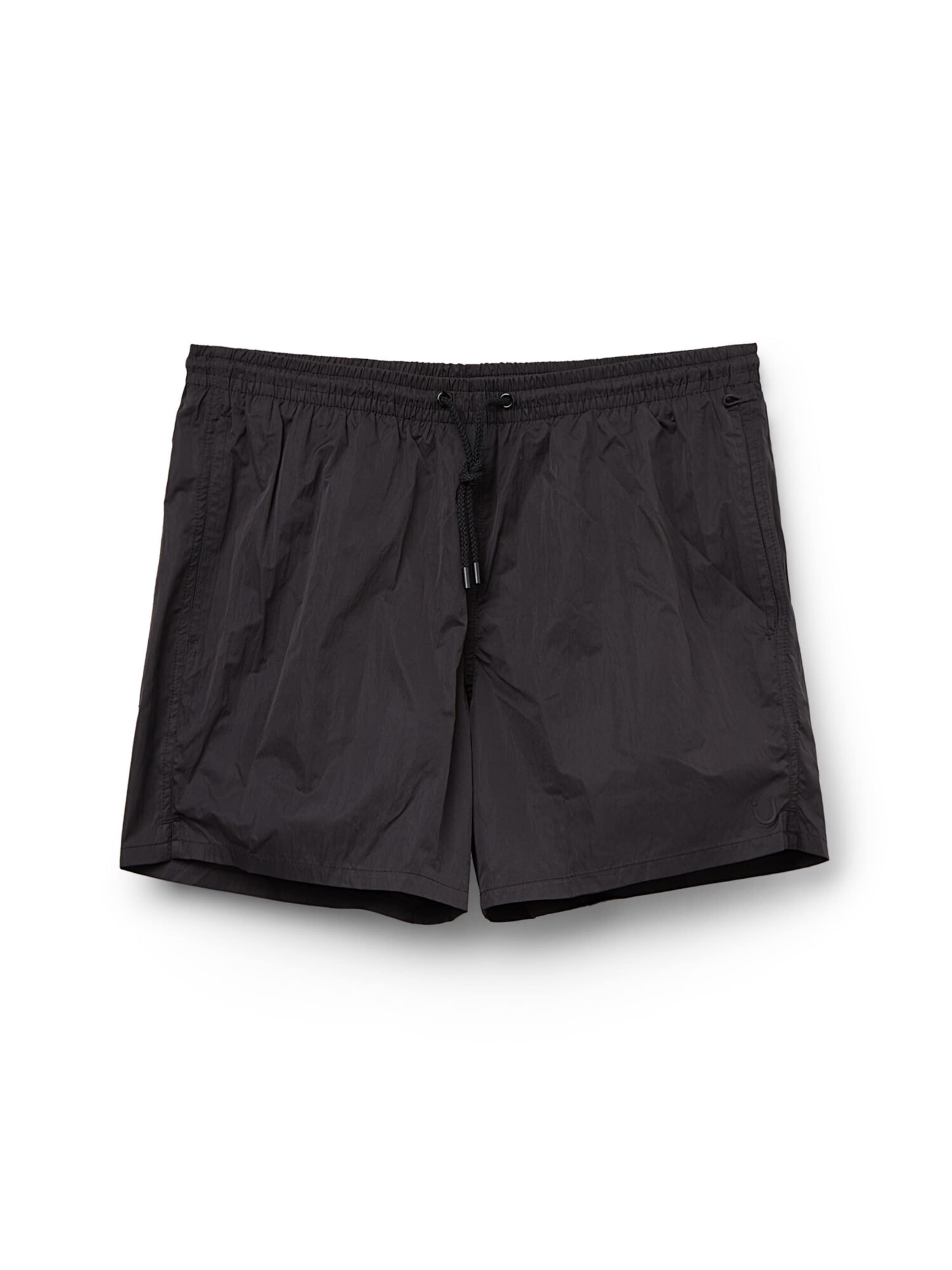 IUMAN Intimissimi Uomo Board Shorts in Black: front