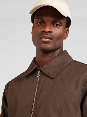 Veste mi-saison 'JORBUSHWICK' JACK & JONES en marron
